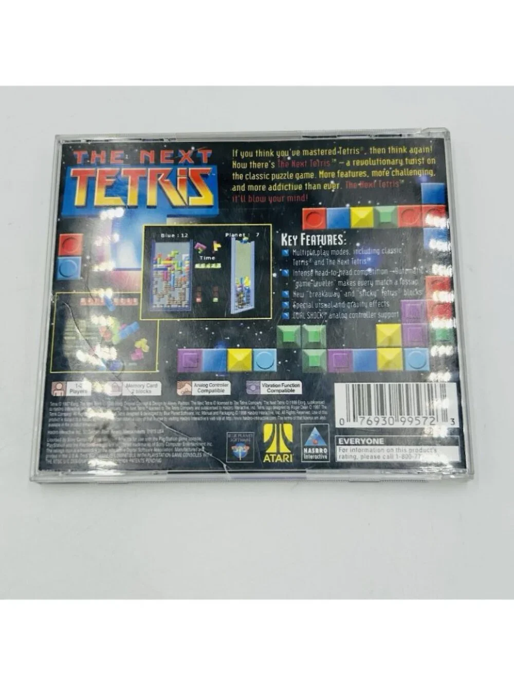 Sony next tetris
